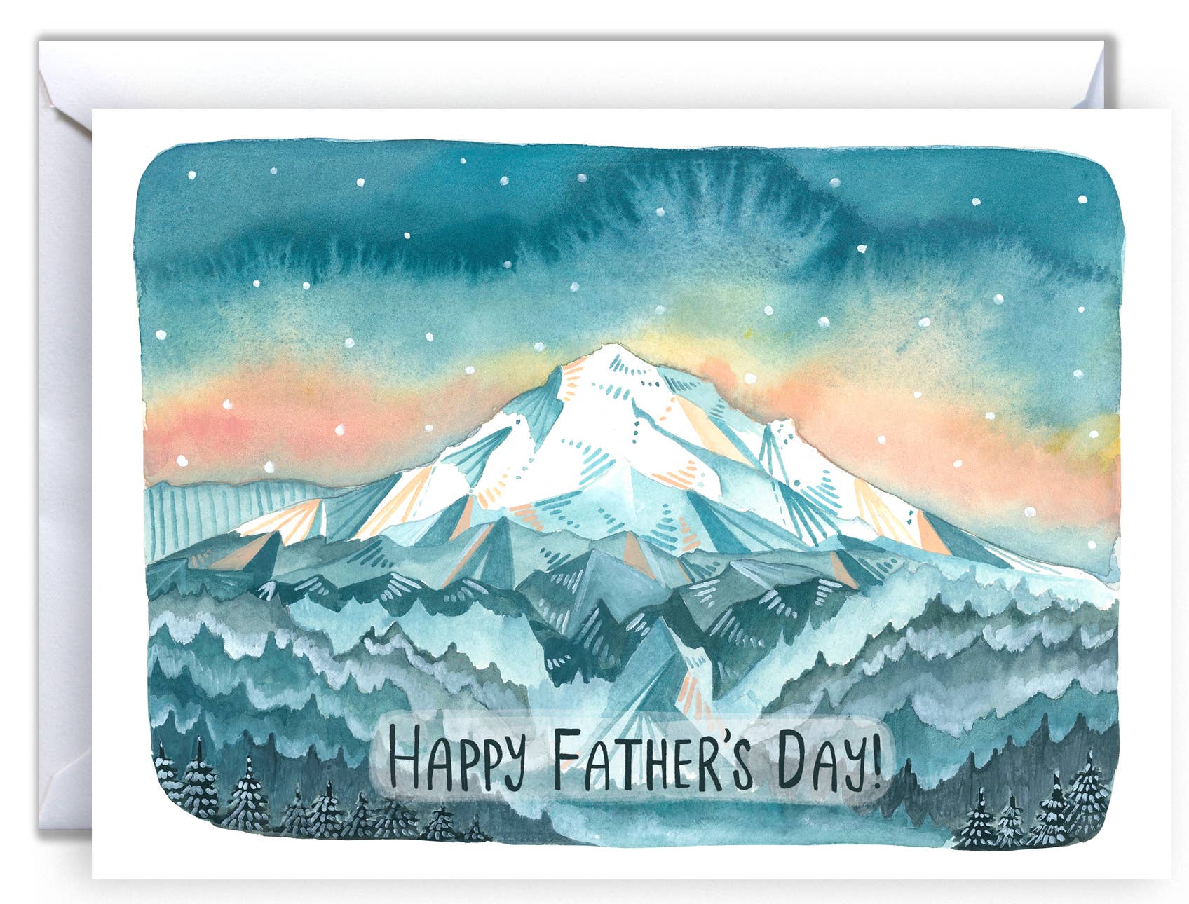 mountain fathers day card