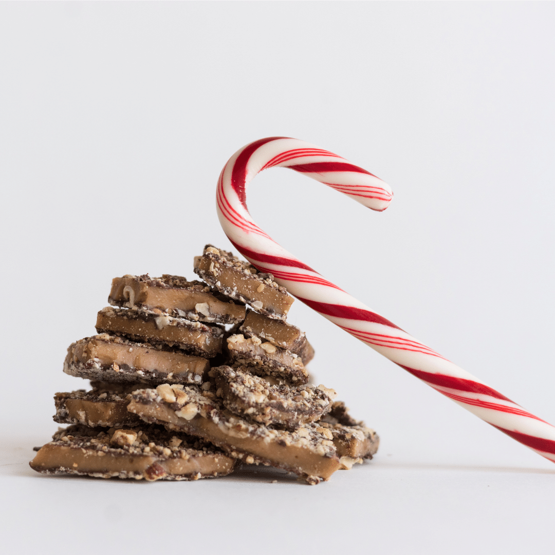 Candy Cane - Oregon Hazelnut Toffee