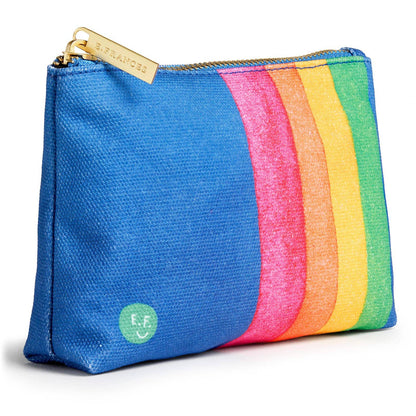 Retro Rainbow Little Pouch