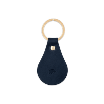 Woolly Made - Tab Keychain: Navy