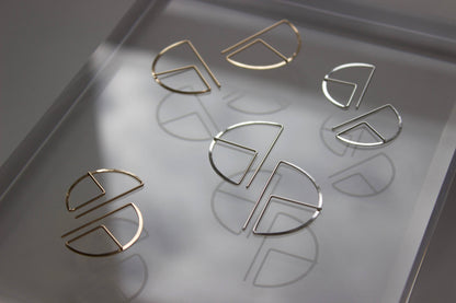 Sm. Round Profile Earrings: 14K Gold Fill