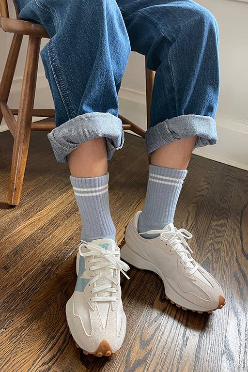 Boyfriend Socks: Cashew