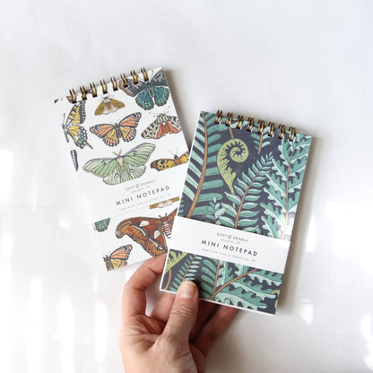 Root & Branch Paper Co. - Forest Fern Mini Spiral Notepad