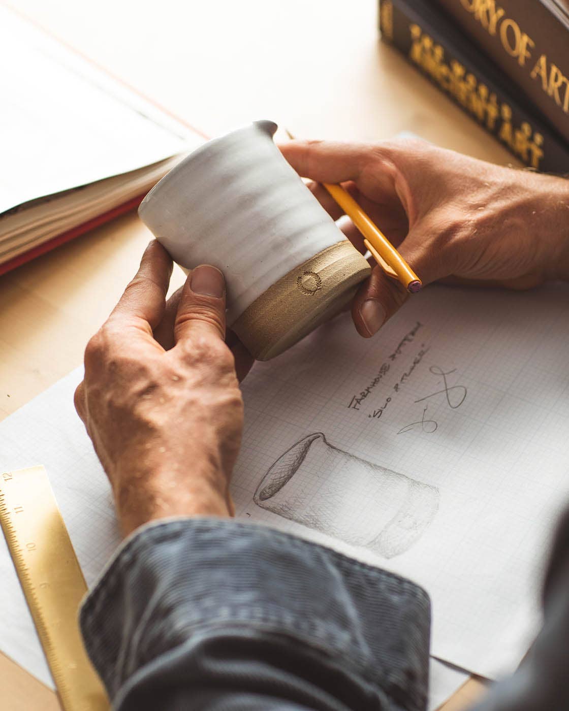 Silo Pitcher – Petite | Handmade Stoneware