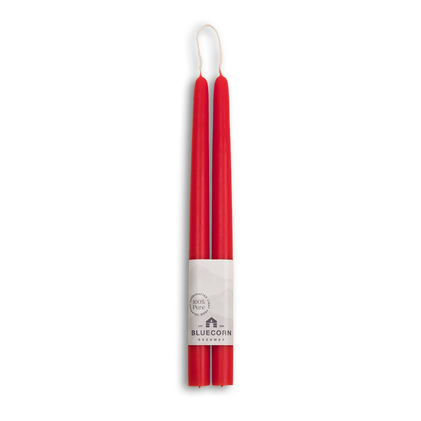 Beeswax Taper Candles – Natural / 12"