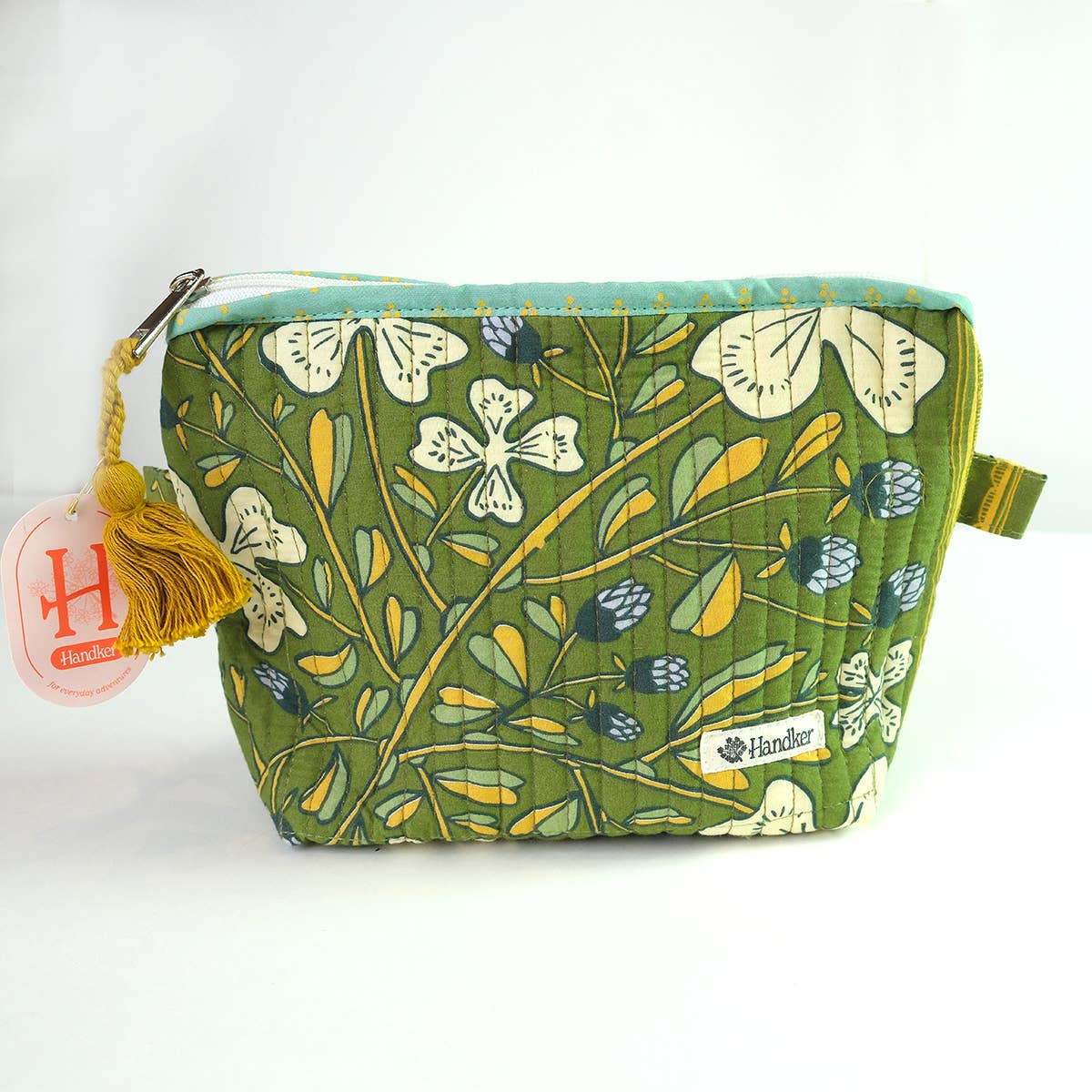 Josephine Quilted Zipper Pouch