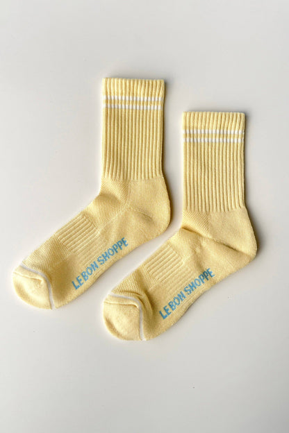 Boyfriend Socks: Lemonade