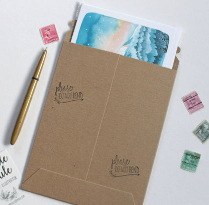 Mt Hood Sunrise Blank Card