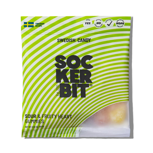 Sockerbit - Sour & Fruity Heart Gummies