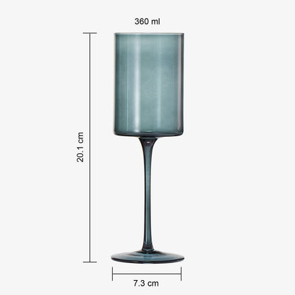Square Wine Glass – 12 oz