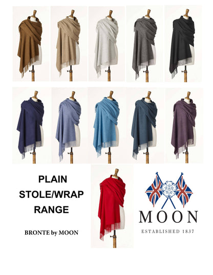 Wrap - Merino Lambswool UK Made: Teal