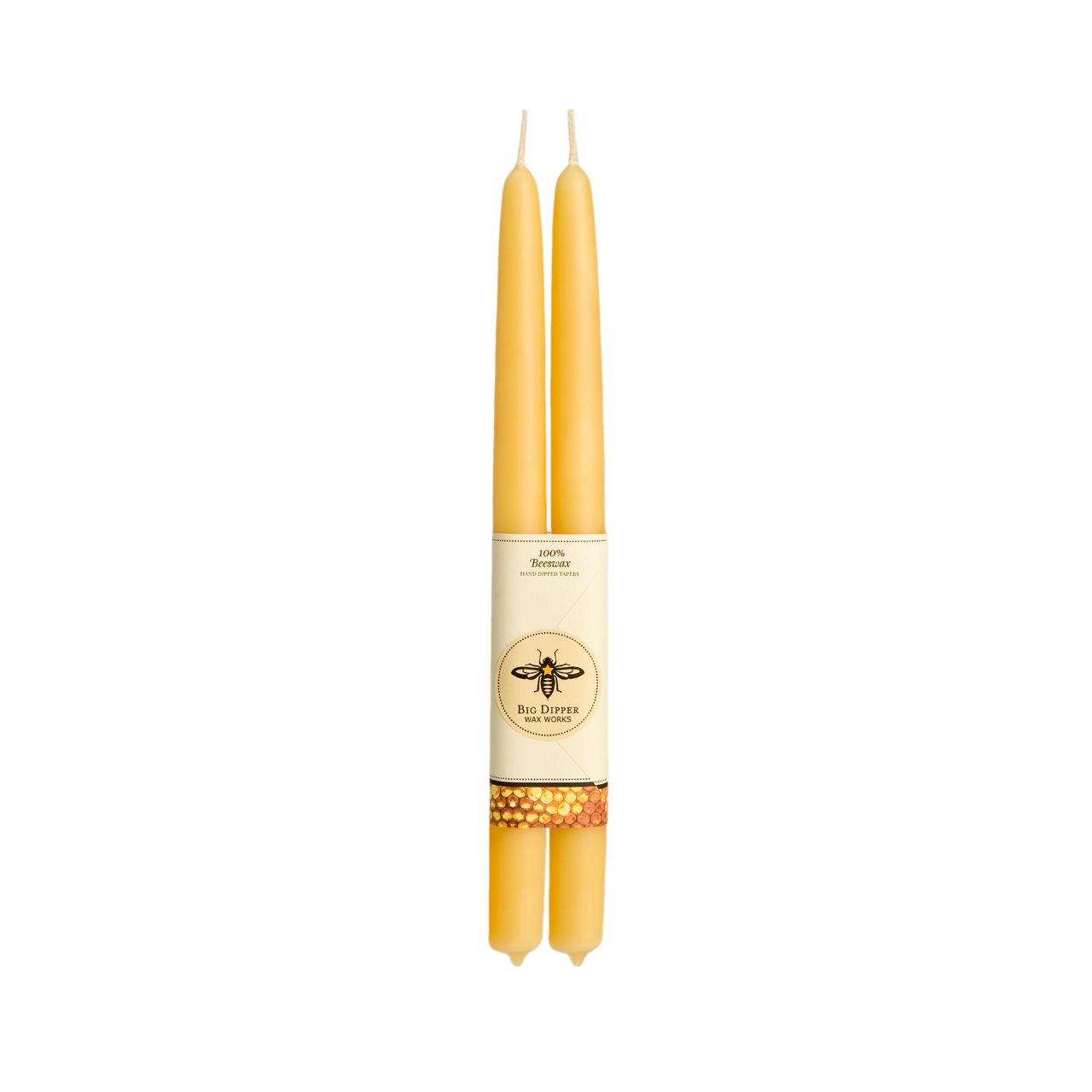 100% Pure Beeswax Tapers: Forest / Standard (12" x 7/8")