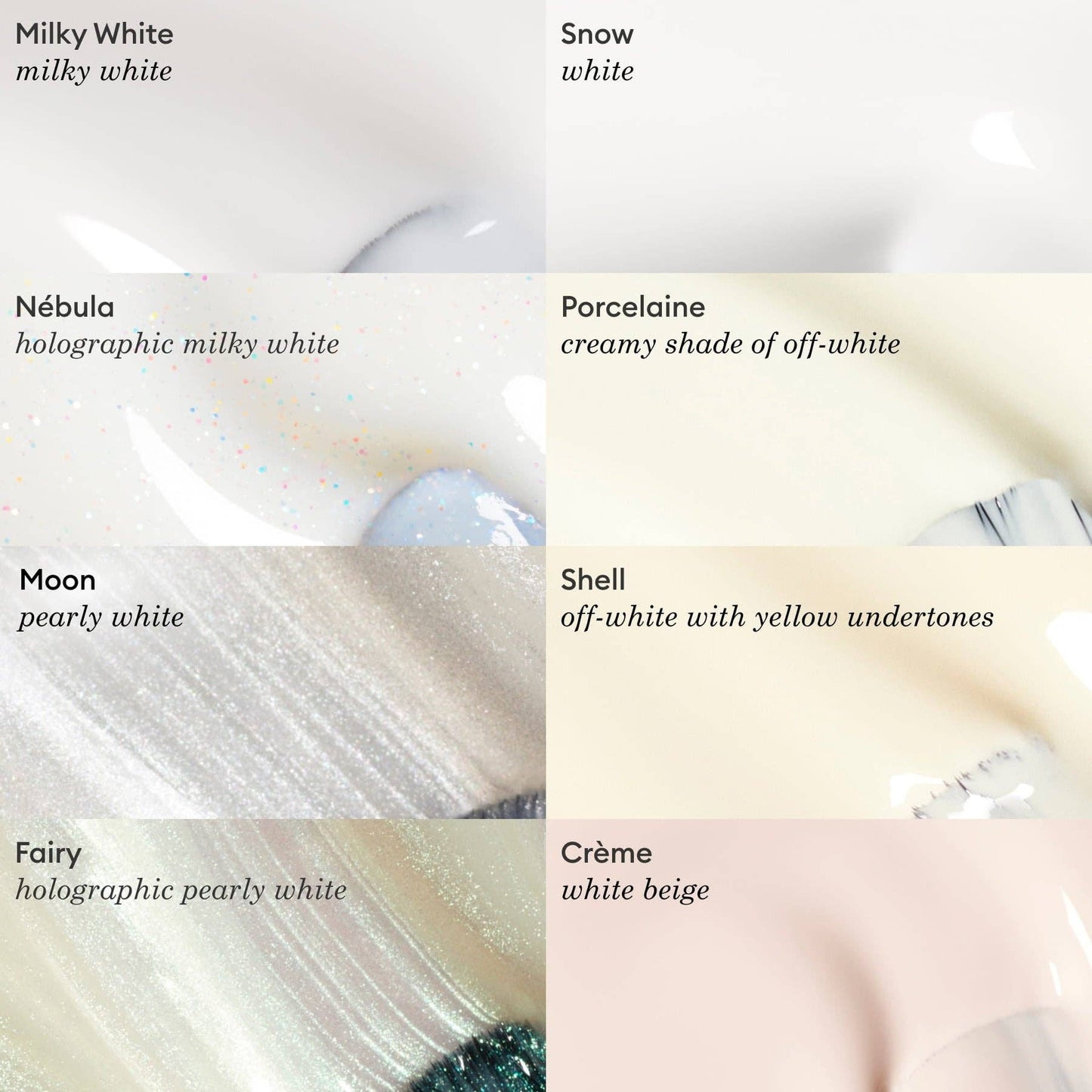 Milky White Nail Polish