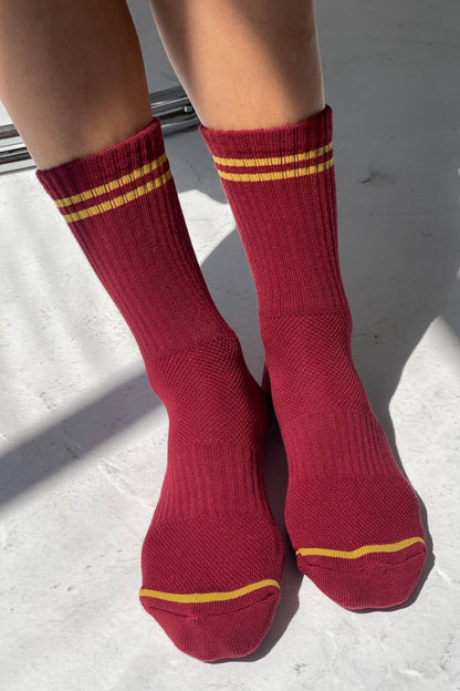 Boyfriend Socks: Clay