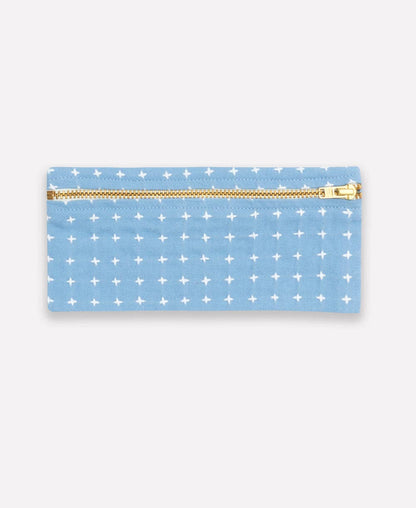 Cross-Stitch Pencil Case: Moss