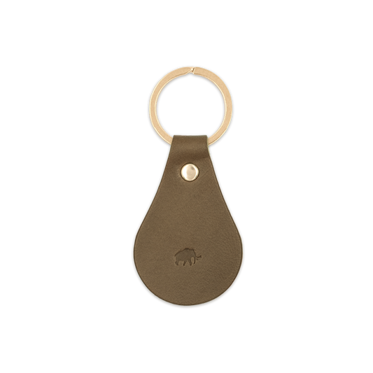 Woolly Made - Tab Keychain: Olive