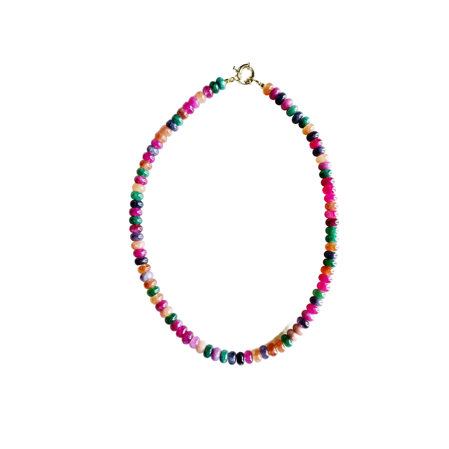 Market and King - Candy Necklaces: Green Grass Jade