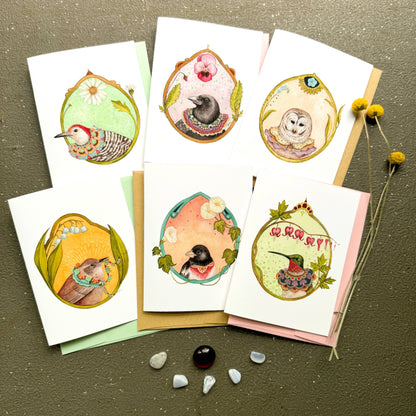Floral Flight Crew - Small Card Pack