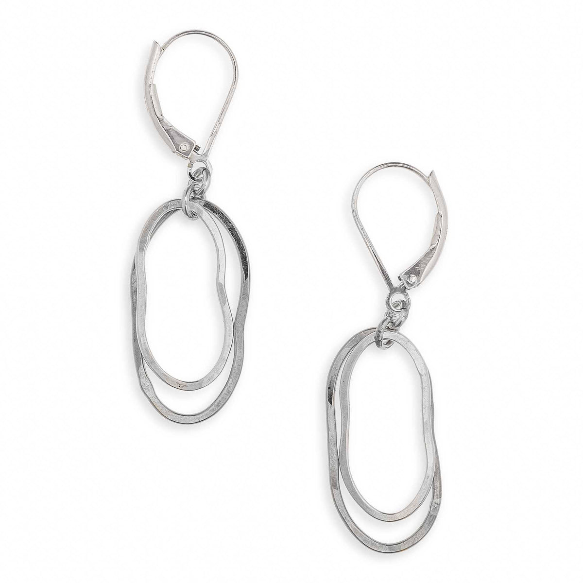 Stacked Oval Drops Gold Filled
