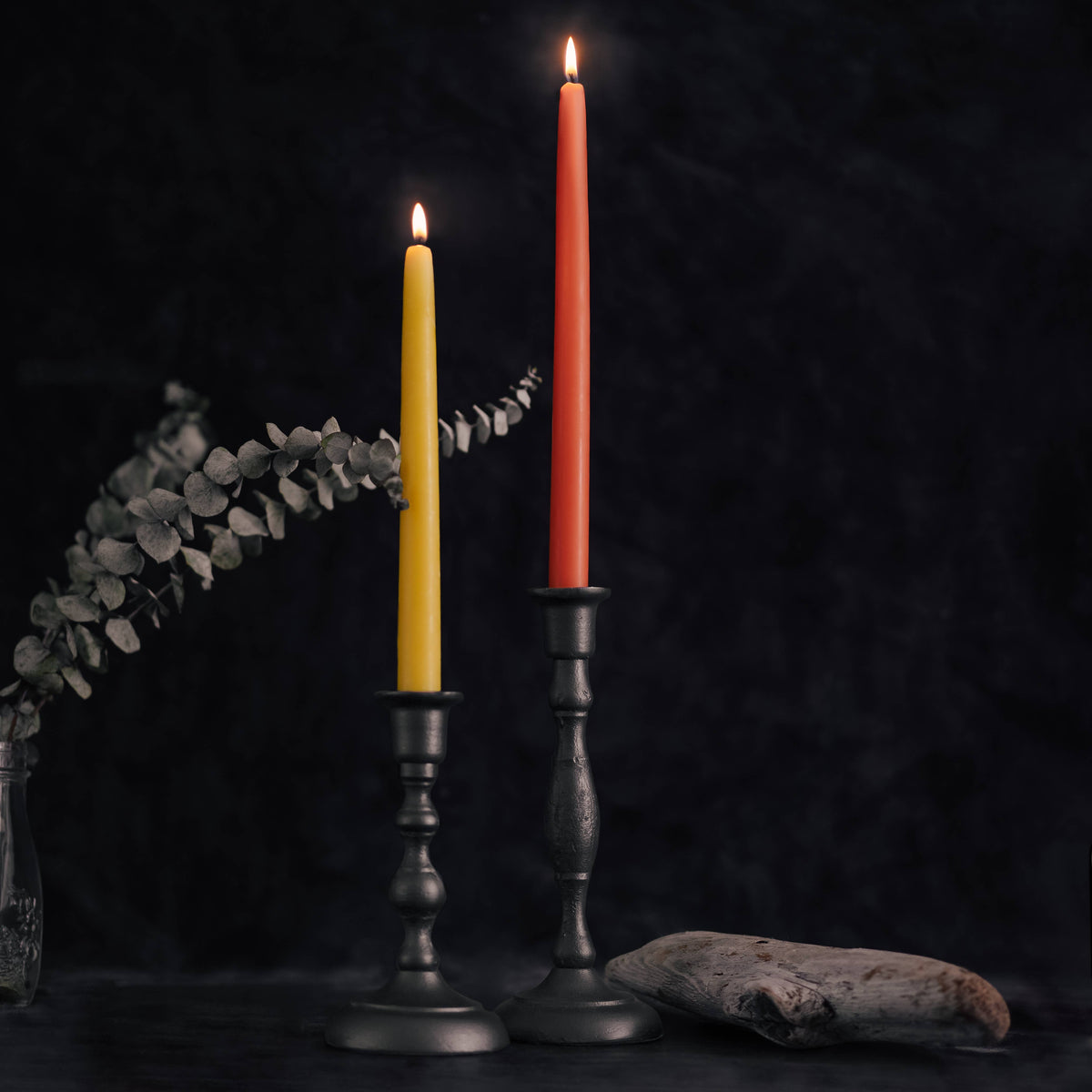 Beeswax Taper Candles – Ivory / 12"