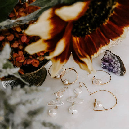Dusk Earrings: 14k Gold Filled