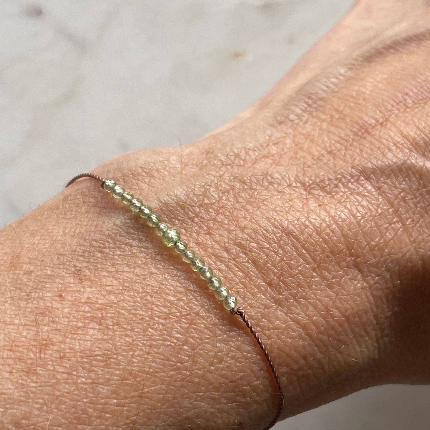 Peridot Bracelet