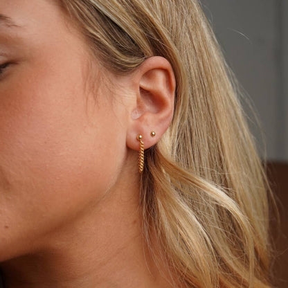 Classic Stud Earrings in Sterling Silver