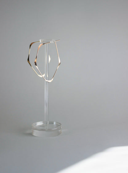 Facet Earrings 14k Gold Fill