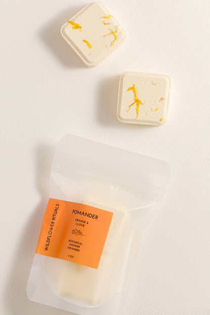 Botanical Shower Steamers - Orange Clove