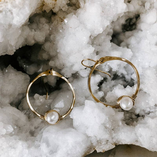 Dusk Earrings: 14k Gold Filled