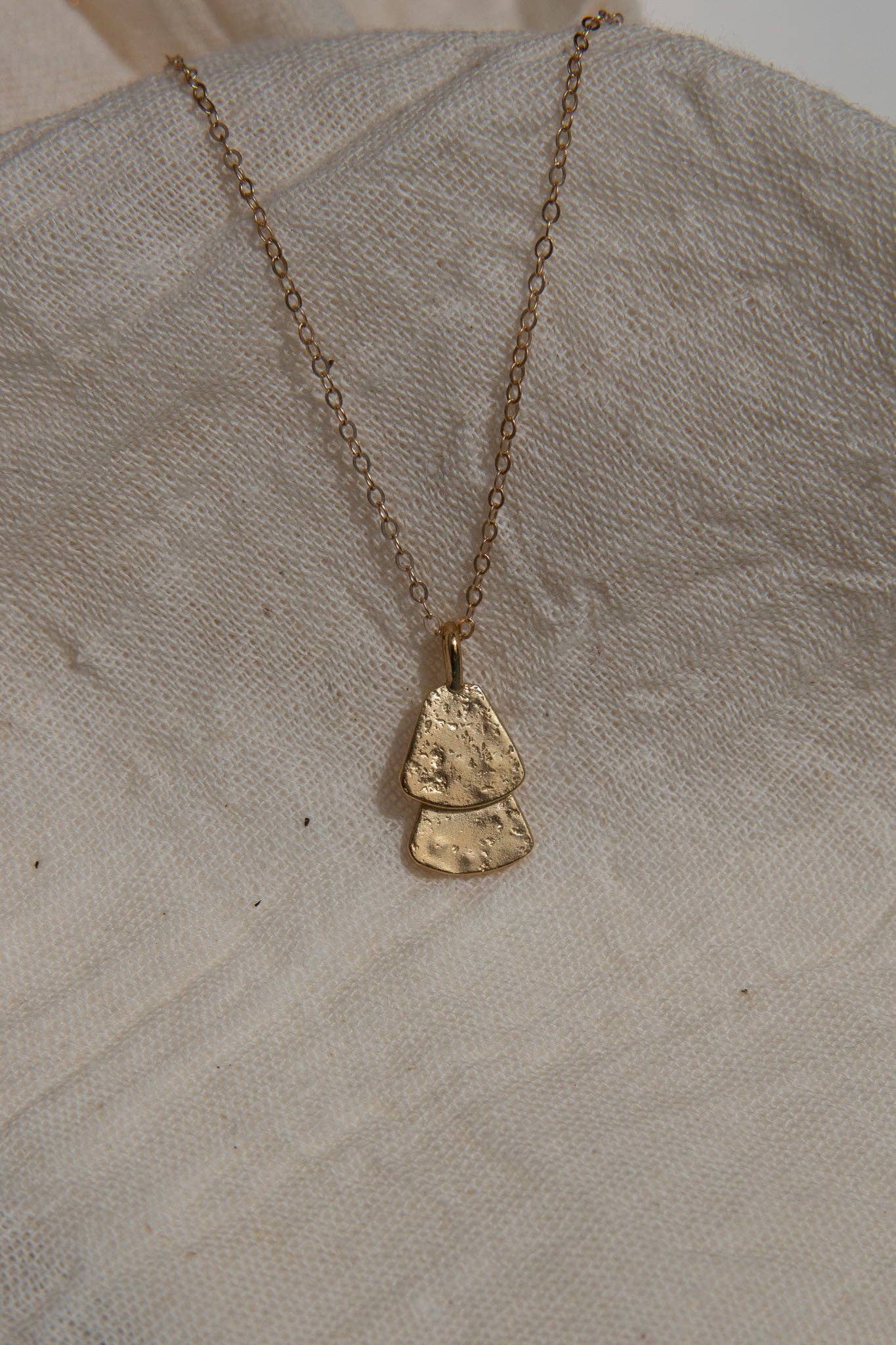 Pamoza Necklace Gold Vermeil 18"