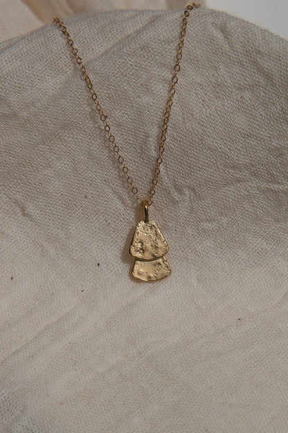 Pamoza Necklace Gold Vermeil 18"