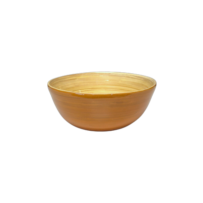 Bamboo Salad Bowl: White