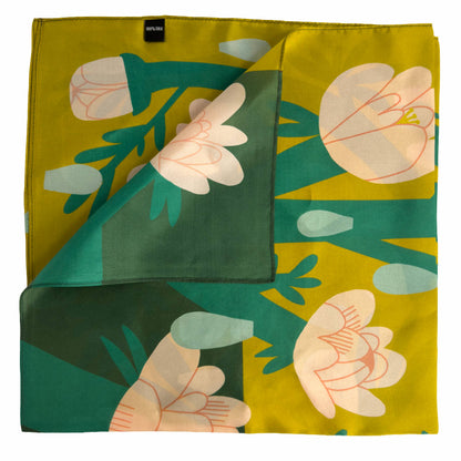 April Showers Scarf | 100% Silk
