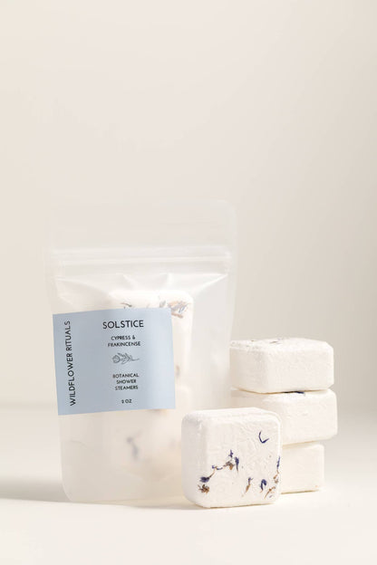 Botanical Shower Steamers - Cypress Frankincense