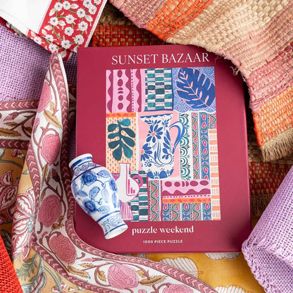Sunset Bazaar 1000 Piece Puzzle