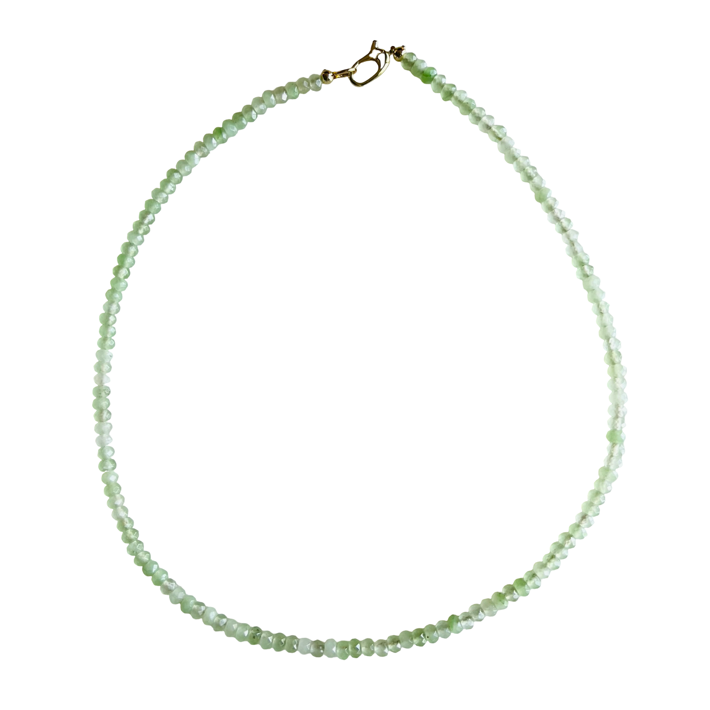 Market and King - Dainty Candy Gemstone Necklace: Turquoise