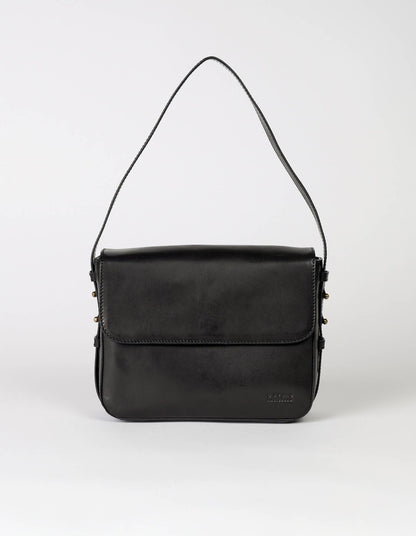 Gina - Black Classic Leather