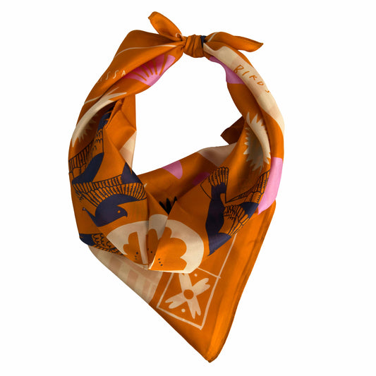 Soar & Sing Scarf | 100% Silk