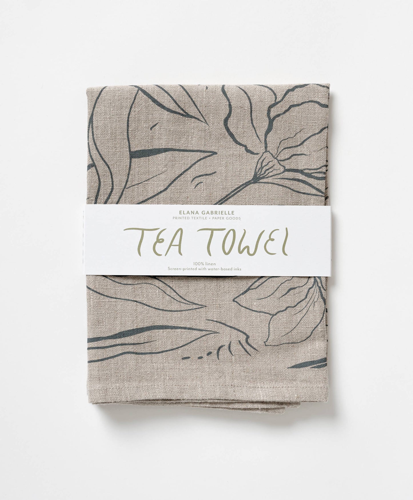 Iris Linen Tea Towel
