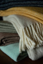 Load image into Gallery viewer, Cotton Herringbone Throws
