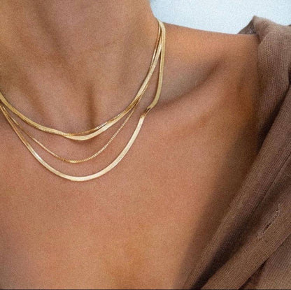 Gia Necklace in Sterling Silver