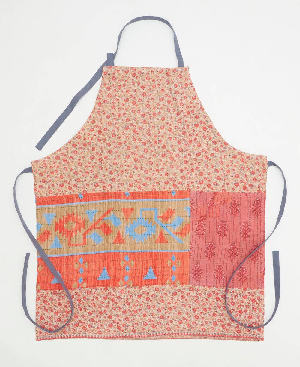 Kantha Bib Apron - No. 260209