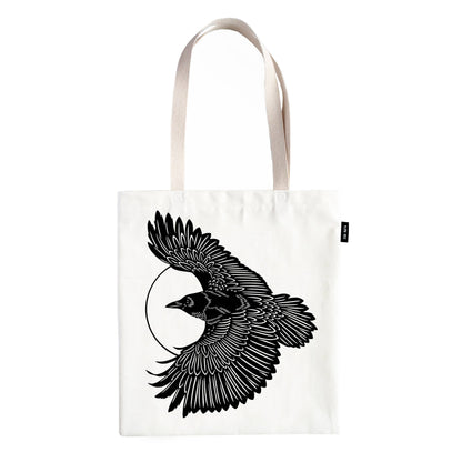 Crow Canvas Tote Bag