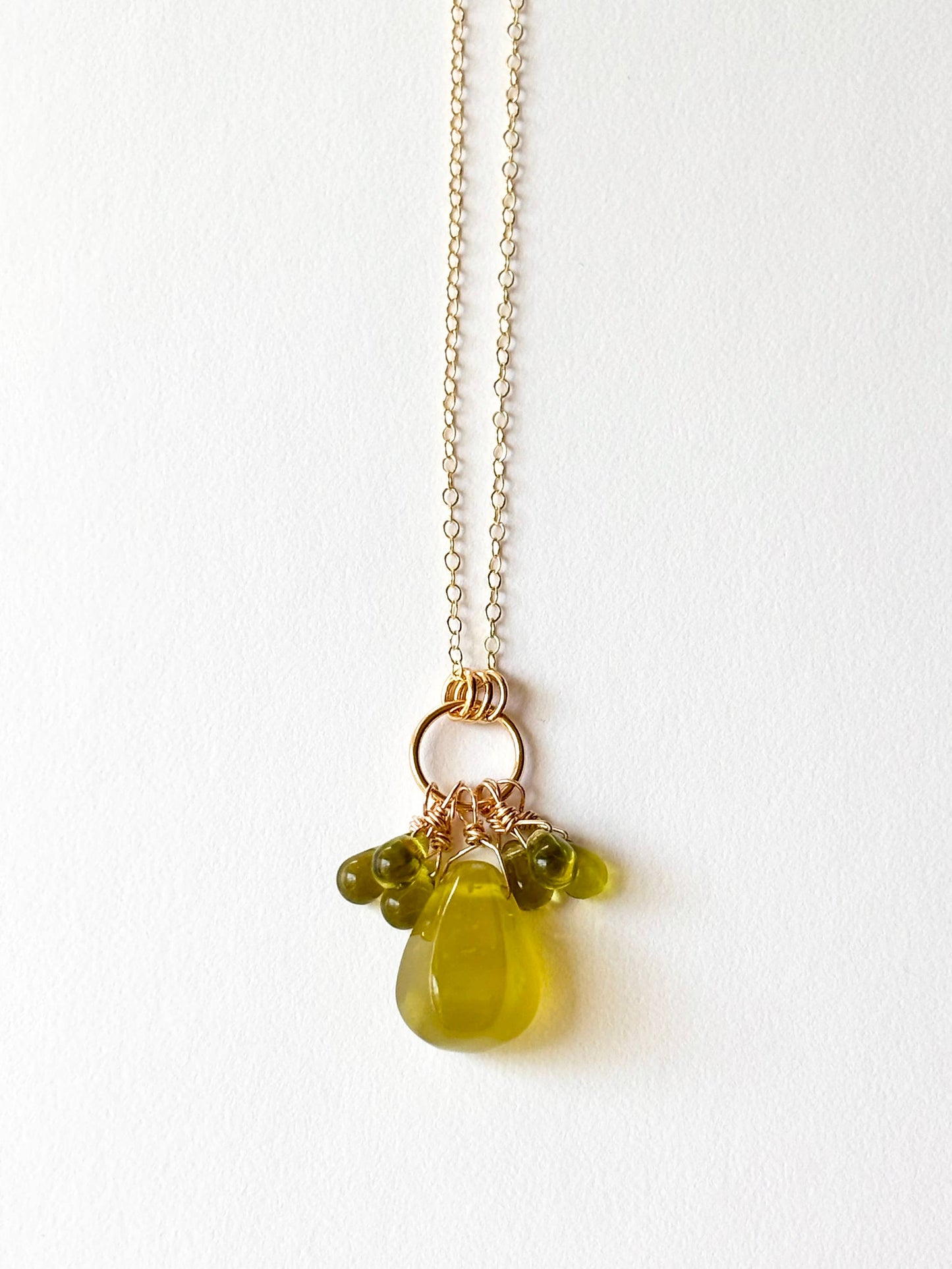 Korean Jade Necklace | GF 17”