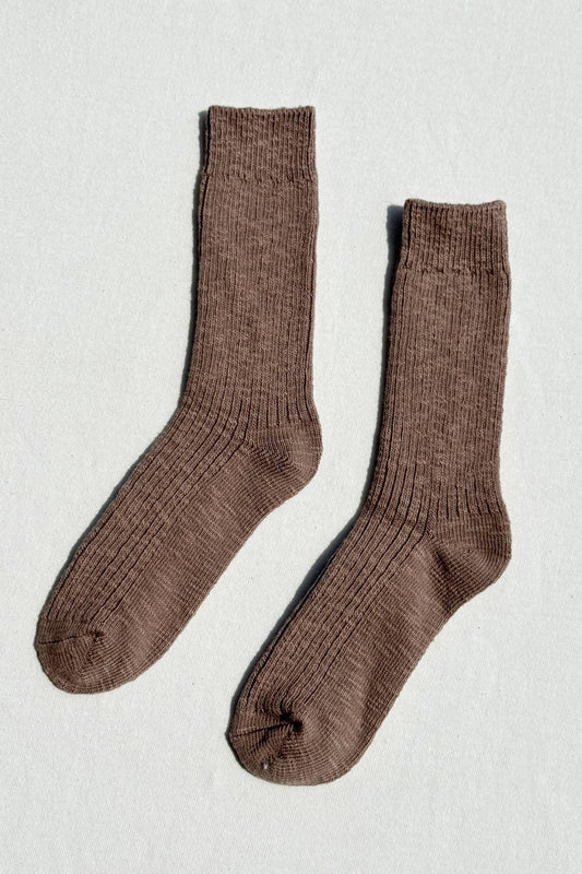 Cottage Socks: Flax