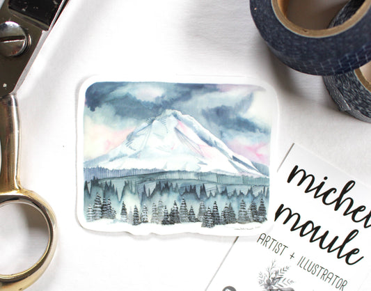 Mt Hood Vinyl Sticker