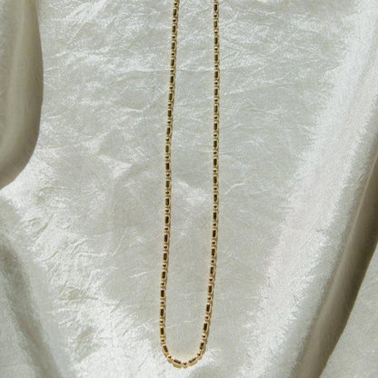 Gold Vintage Ball Chain Necklace