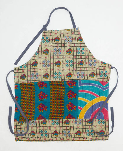 Kantha Bib Apron - No. 250625
