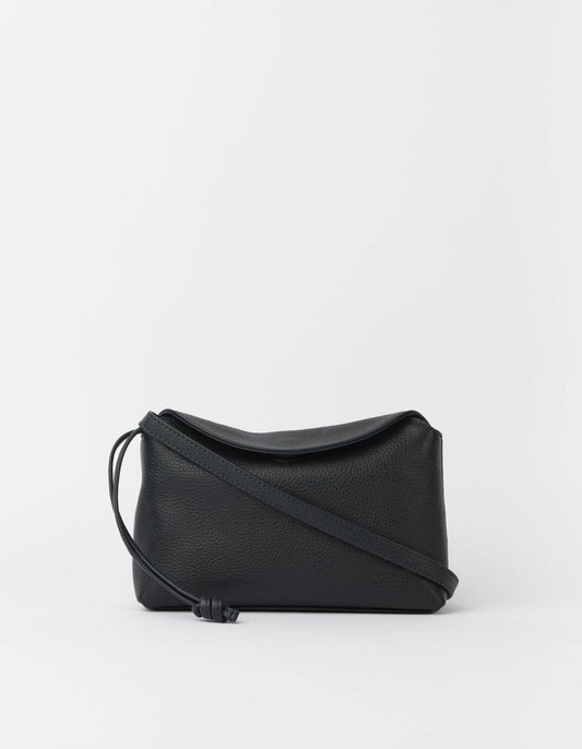 Sienna Black Soft Grain Leather Handbag